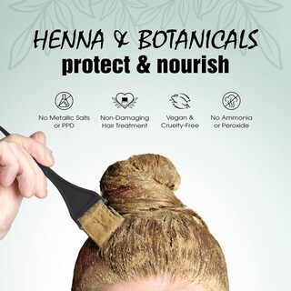 Foto 6 | Tinte Para El Cabello Light Mountain Henna Marrón Claro 120 Ml (paquete De 3) - Venta Internacional.