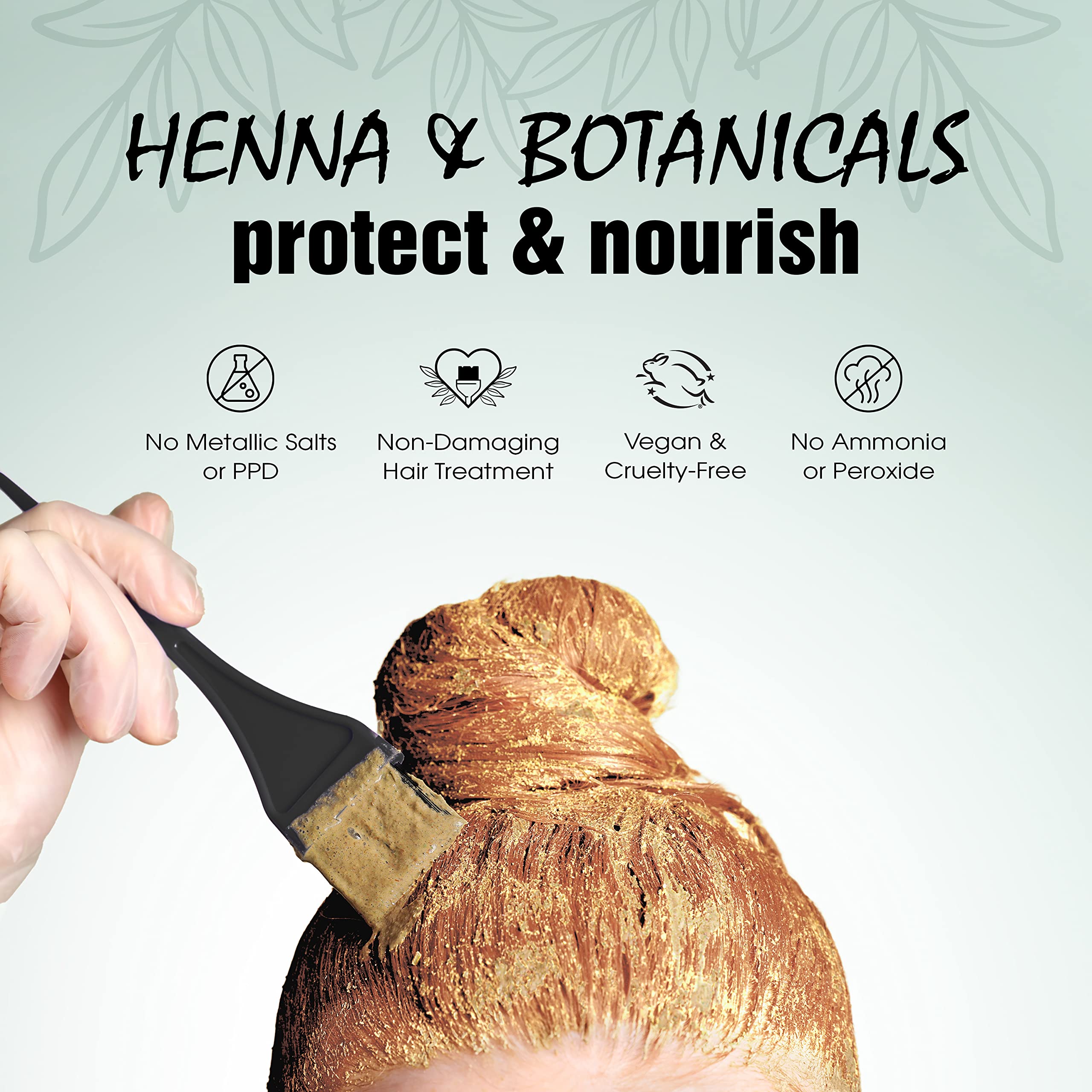 Foto 7 pulgar | Tinte Para El Cabello Light Mountain Henna Auburn 120 Ml (paquete De 3) - Venta Internacional.