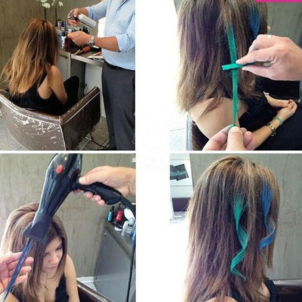 Foto 4 pulgar | Tiza Para El Cabello Huoguo  Crayones Fluorescentes Desechables De 24 Colores - Venta Internacional.