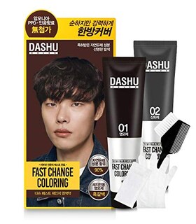 Foto 1 | Tinte Para El Cabello Dashu Color Fast Change Coloring Marrón Oscuro - Venta Internacional.