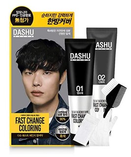 Foto 1 | Tinte Para El Cabello Dashu Color Fast Change Coloring Black Para Hombre - Venta Internacional.