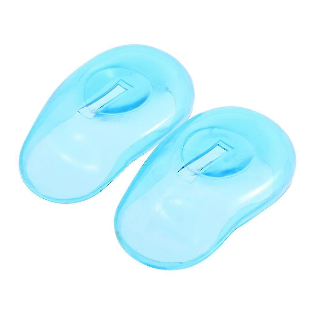 Foto 4 pulgar | Cubreorejas De Silicona Transparente Para El Cuidado Del Cabello  Protector De Tinte Para El Cabello - Venta Internac