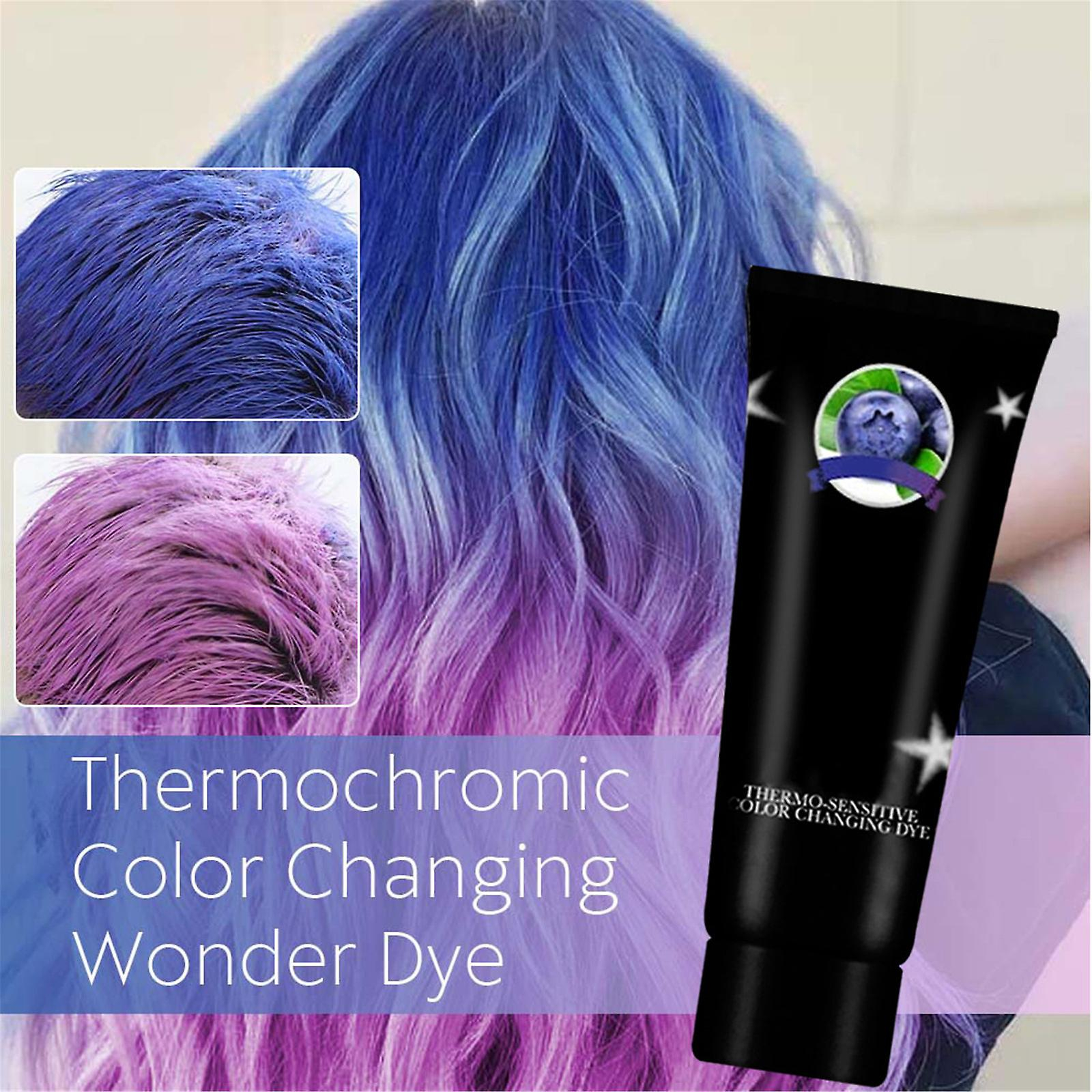 Foto 4 | Tinte Para El Cabello Huoguo Thermochromic Color Changing Wonder 50 Ml - Venta Internacional.