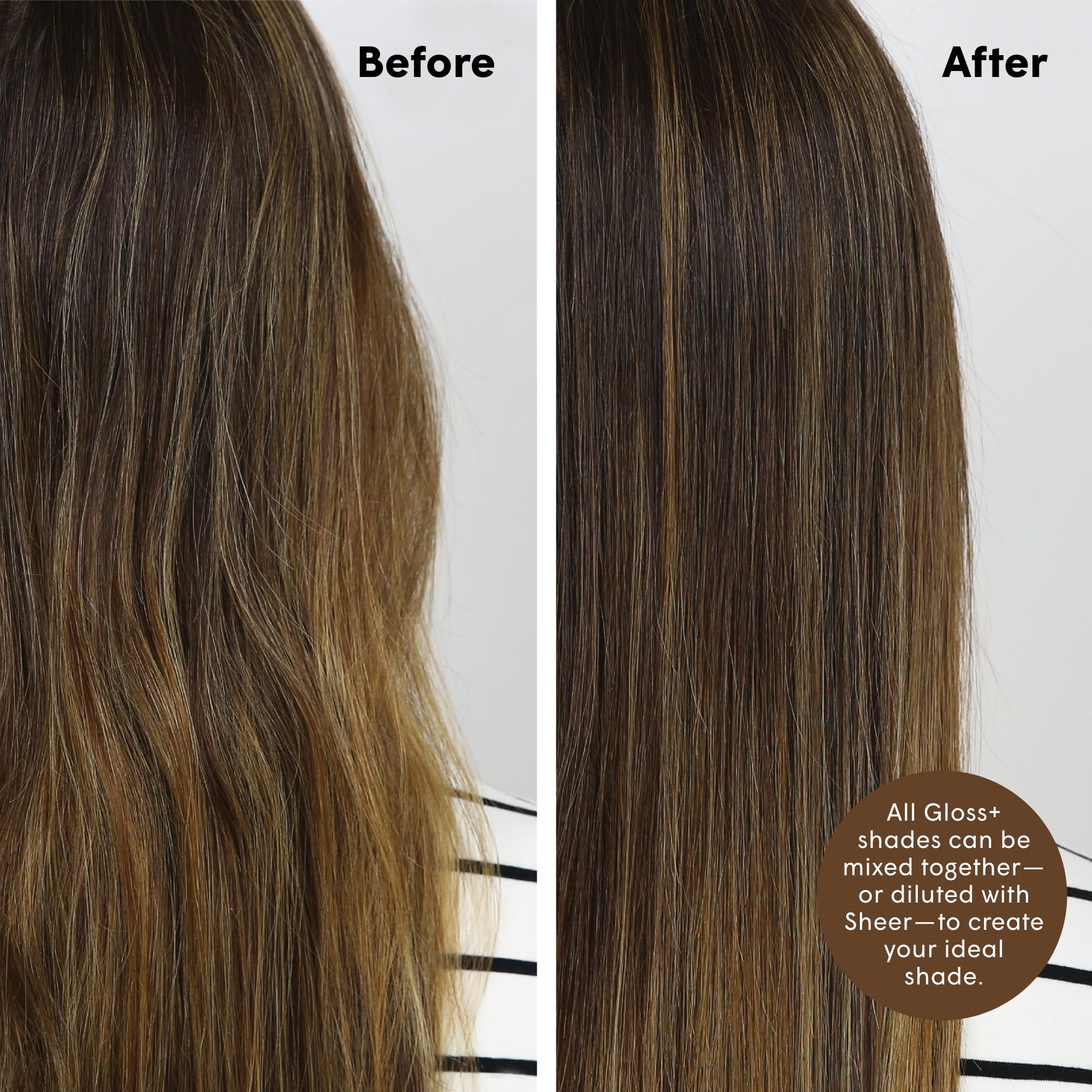Foto 4 pulgar | Tinte Y Acondicionador Para Cabello Dphue Gloss+ Marrón Claro 190 Ml - Venta Internacional.