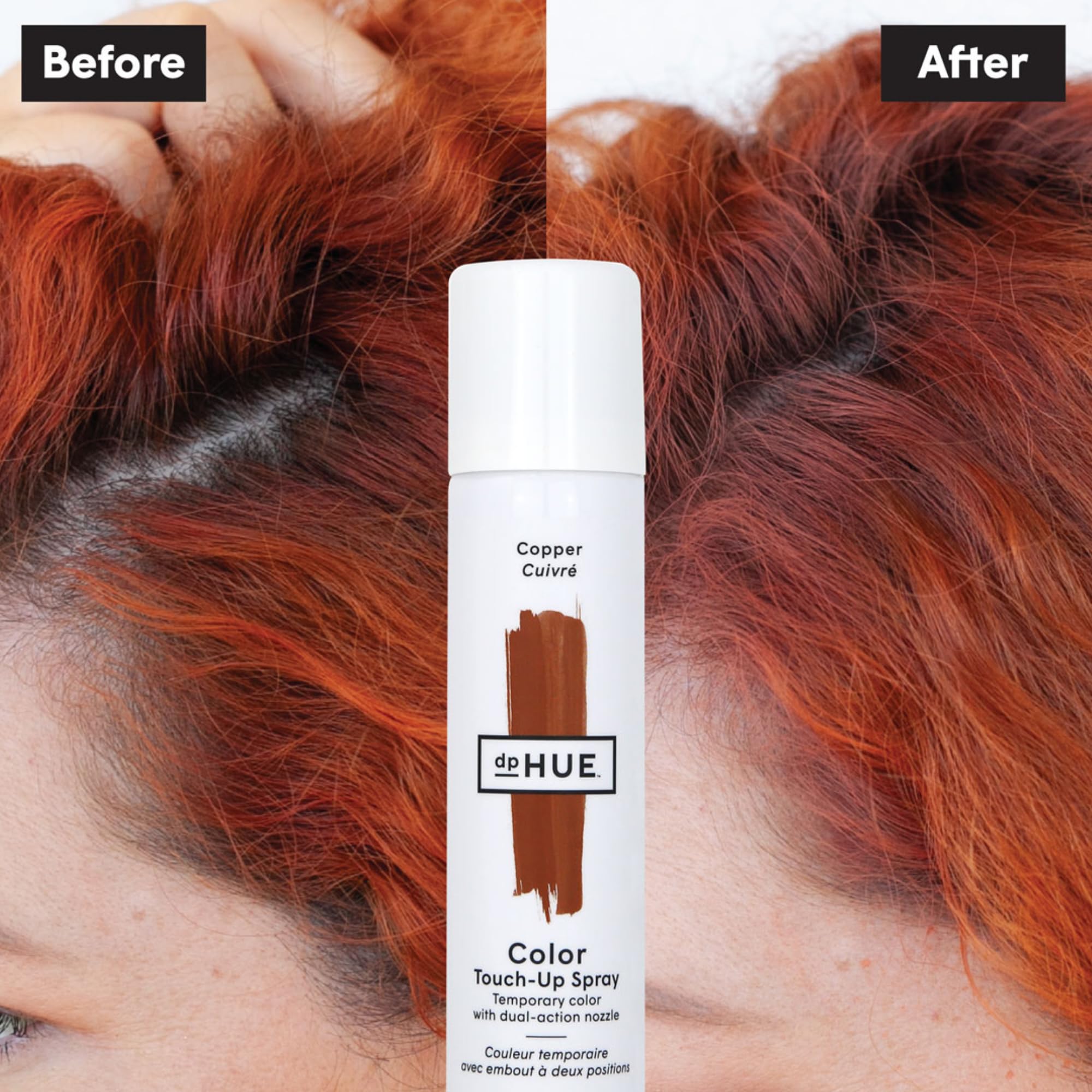 Foto 4 pulgar | Color Touch-up Spray Dphue Copper  Tinte Temporal Para Cabello  53 Ml - Venta Internacional.