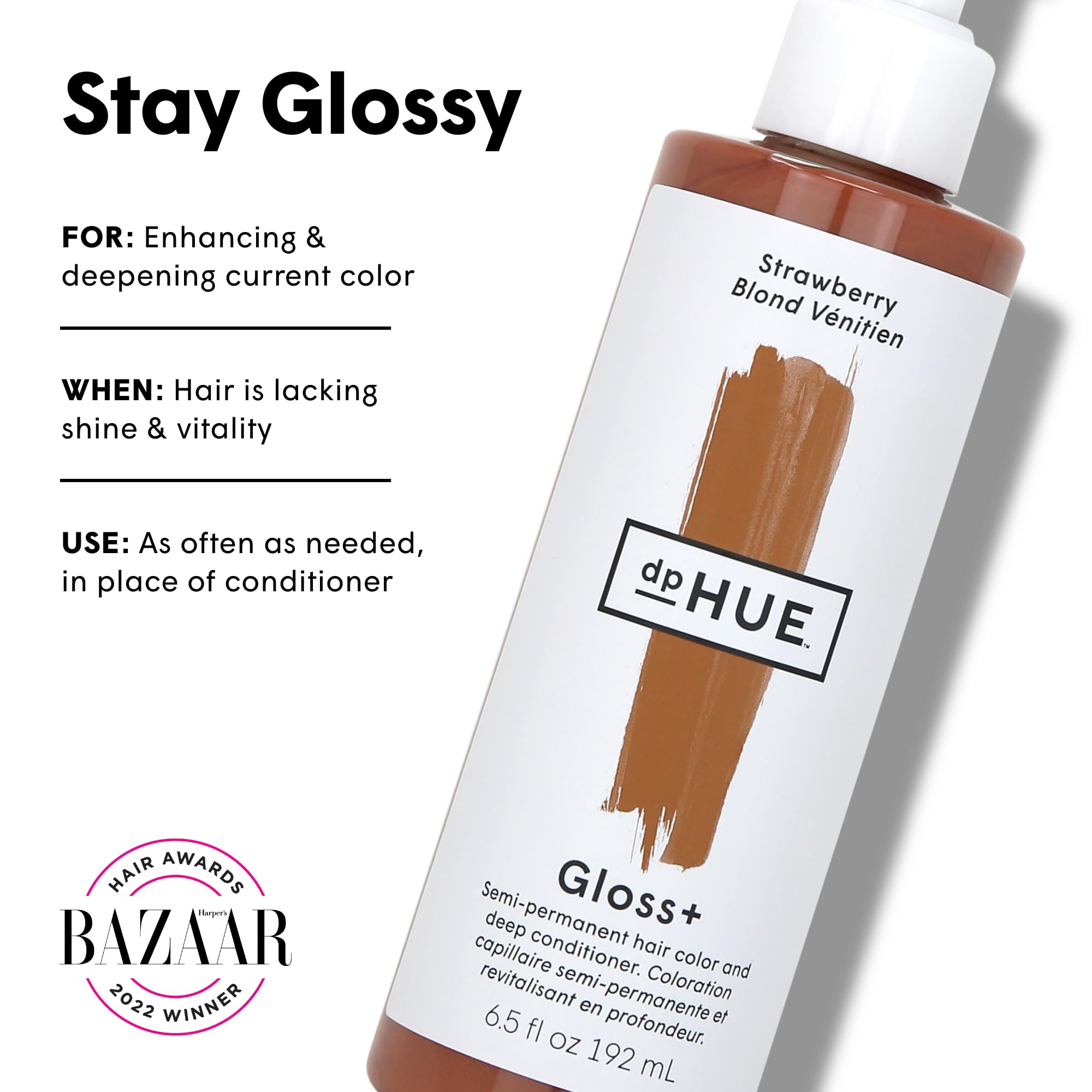 Foto 3 pulgar | Tinte Y Acondicionador Para El Cabello Dphue Gloss+ Fresa 192 Ml - Venta Internacional.