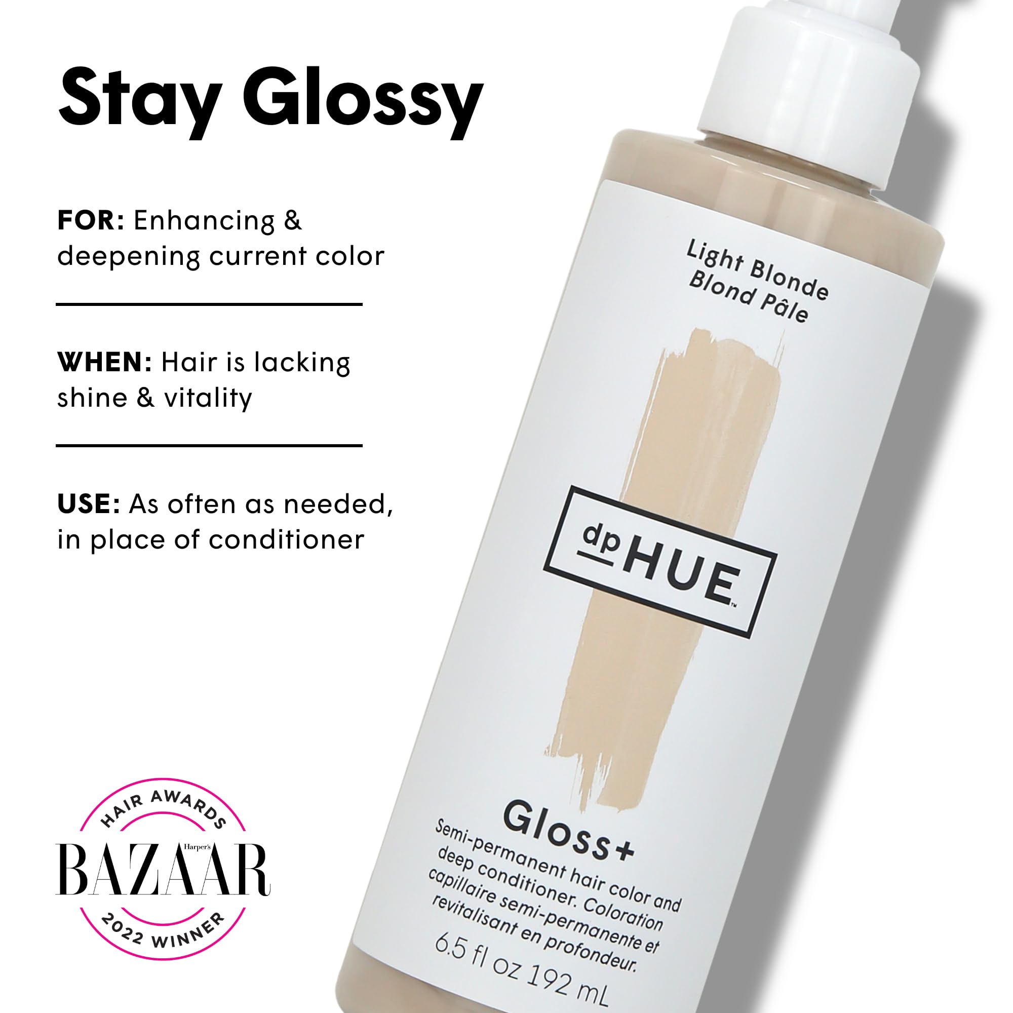 Foto 2 | Tinte Y Acondicionador Para Cabello Dphue Gloss+ Light Blonde 200 Ml - Venta Internacional.