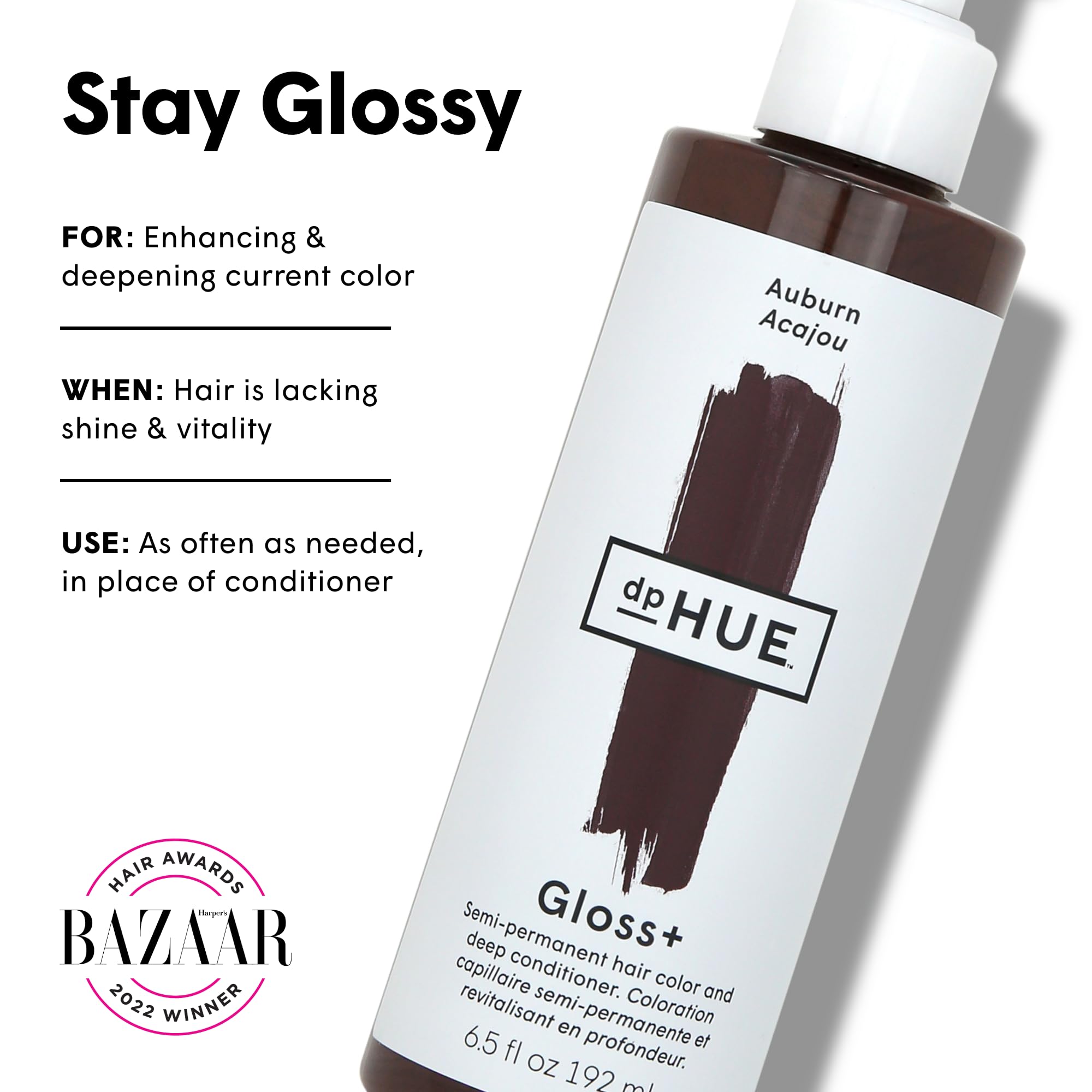 Foto 3 pulgar | Tinte Y Acondicionador Para El Cabello Dphue Gloss+ Auburn 200 Ml - Venta Internacional.