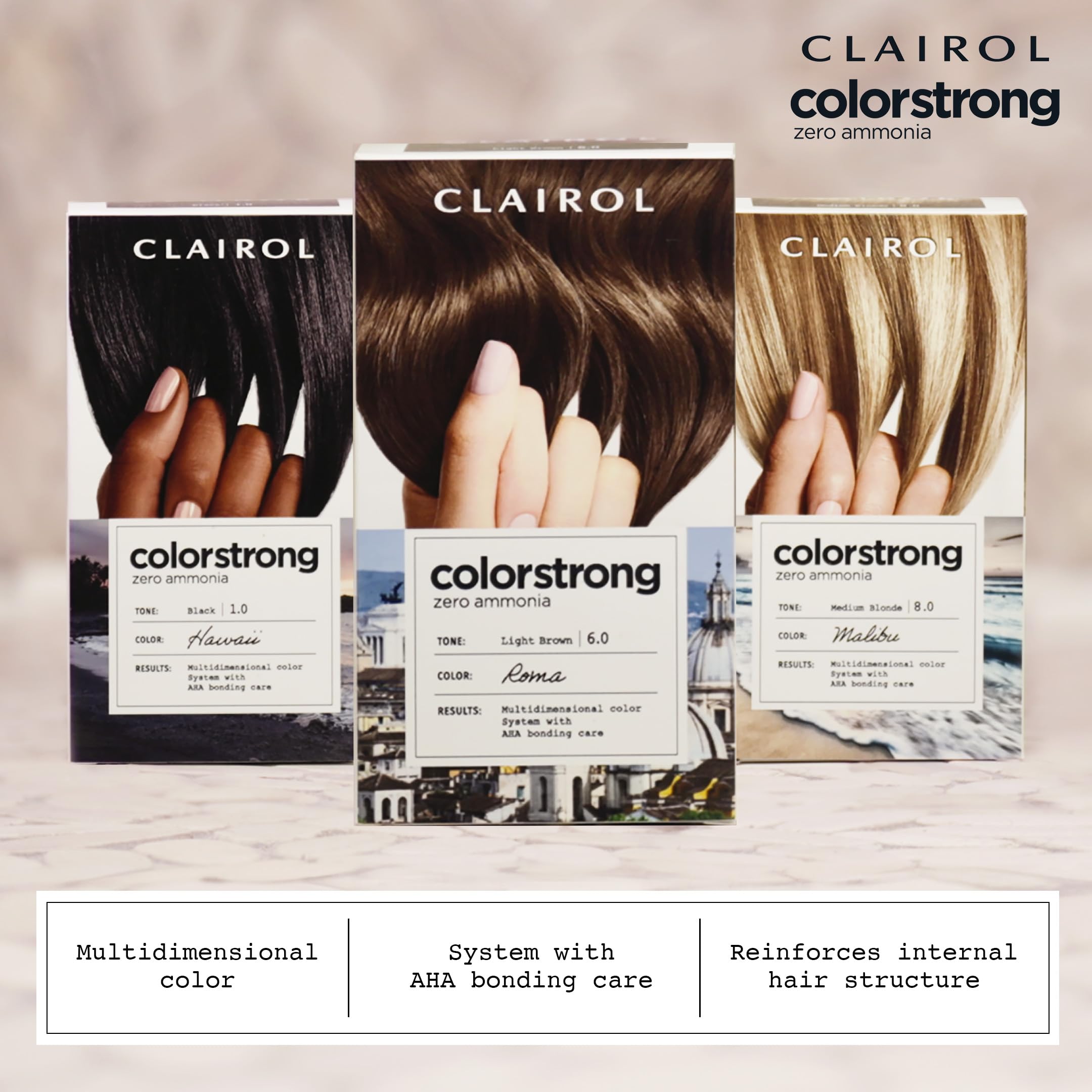 Foto 6 pulgar | Tinte Para El Cabello Clairol Colorstrong Permanent Zero Ammonia 10.0 Blonde - Venta Internacional.