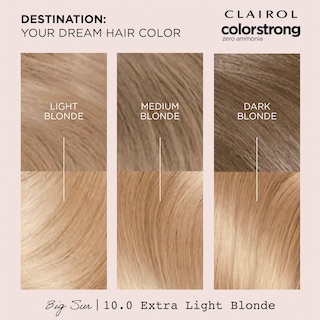 Foto 6 | Tinte Para El Cabello Clairol Colorstrong Permanent Zero Ammonia 10.0 Blonde - Venta Internacional.