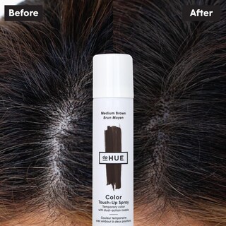 Foto 2 | Spray De Retoque De Color Dphue Marrón Medio 53 Ml Vegano - Venta Internacional.