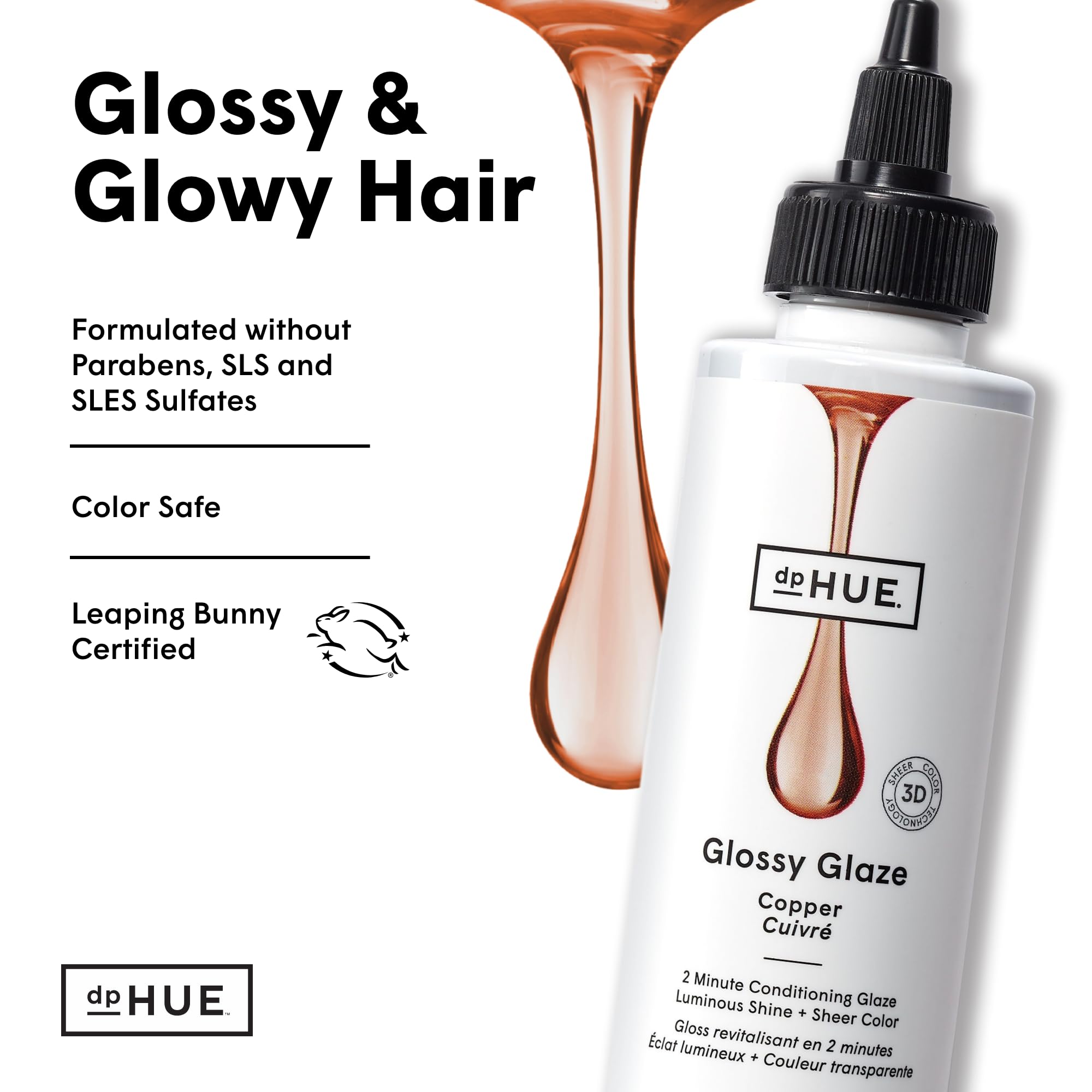 Foto 7 | Acondicionador Para Ducha Dphue Glossy Glaze Caramel - Venta Internacional.