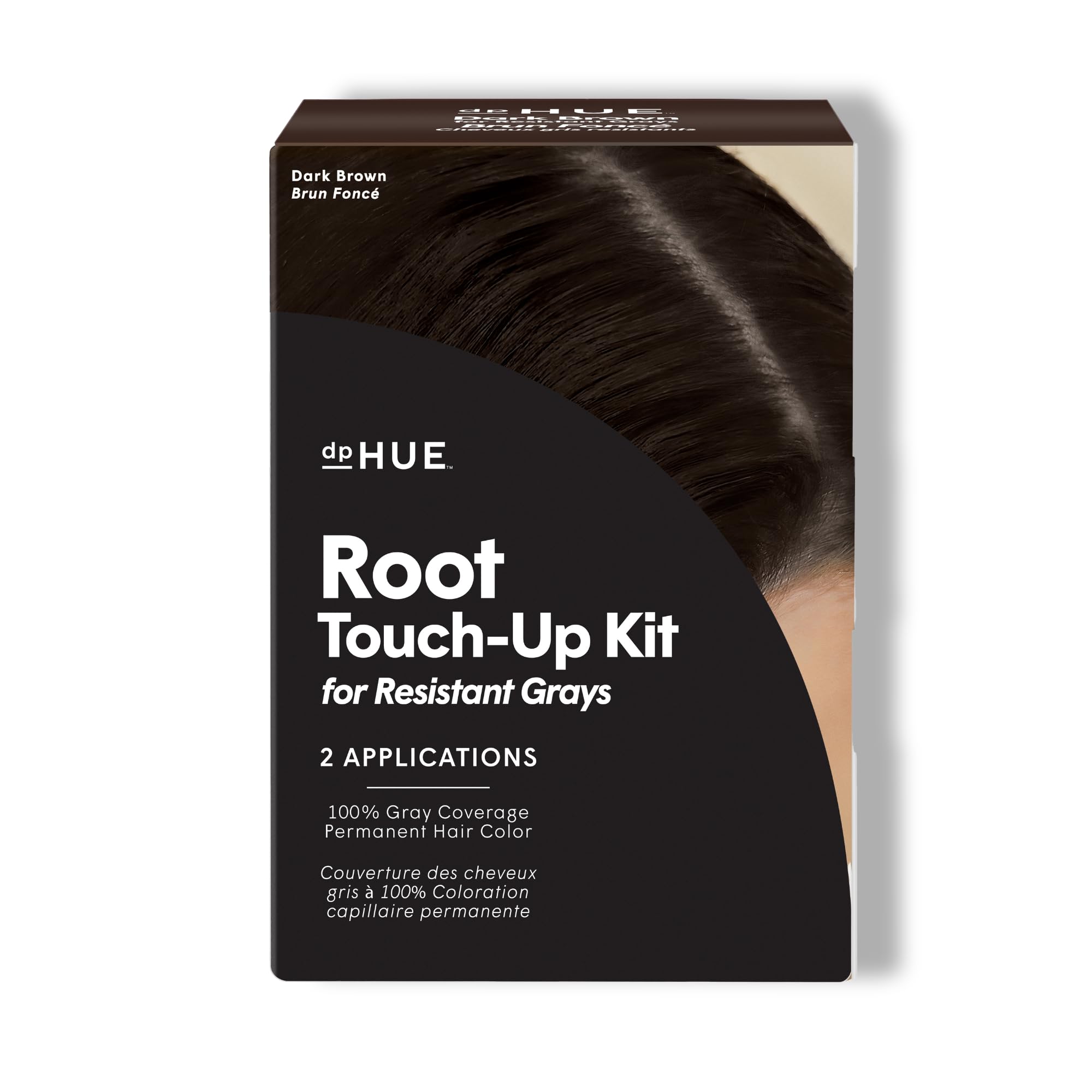 Foto 2 pulgar | Kit De Retoque Root Dphue  Marrón Oscuro  Resistente A Los Grises  Vegano - Venta Internacional.