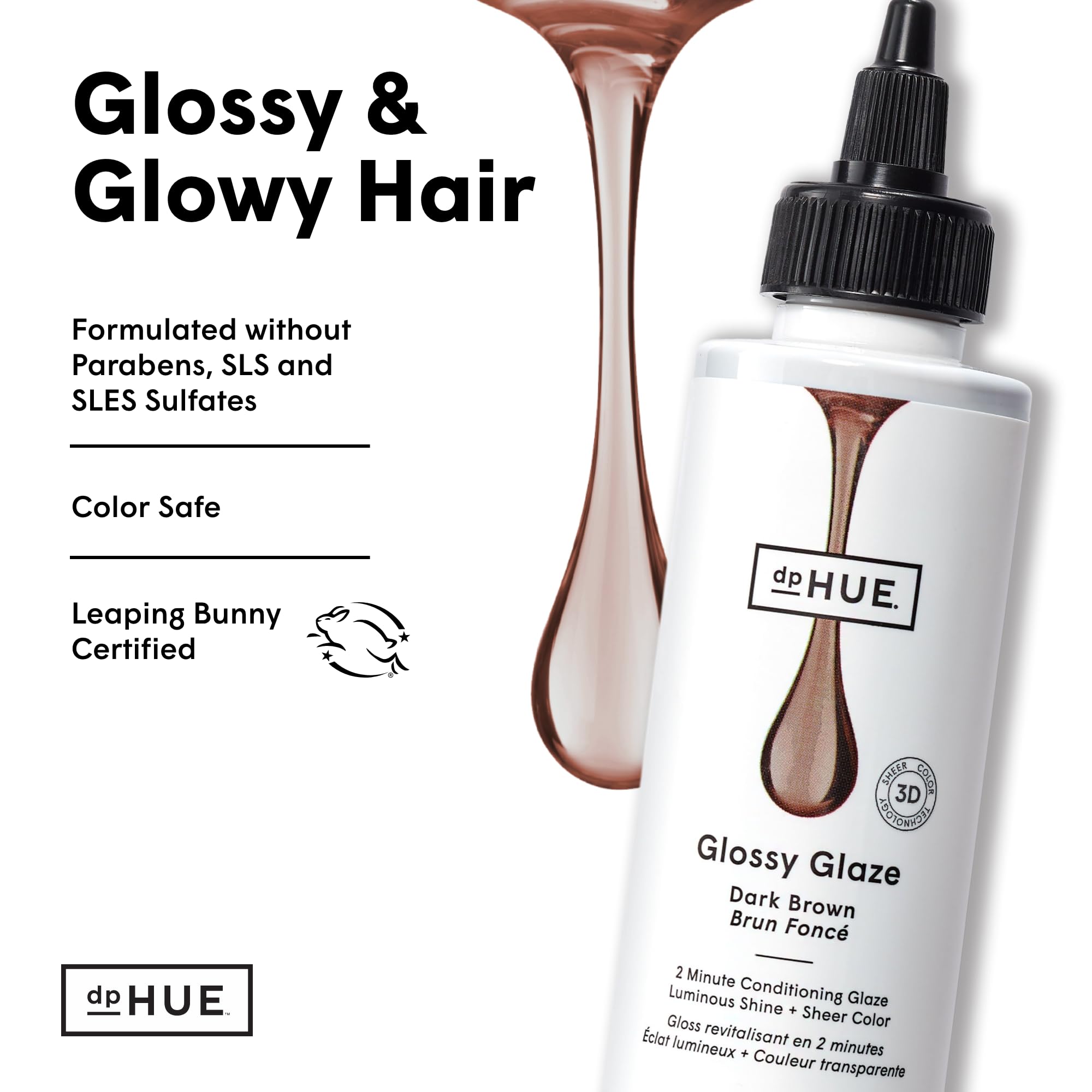 Foto 7 pulgar | Esmalte Acondicionador Dphue Glossy Glaze  Marrón Oscuro  120 Ml - Venta Internacional.