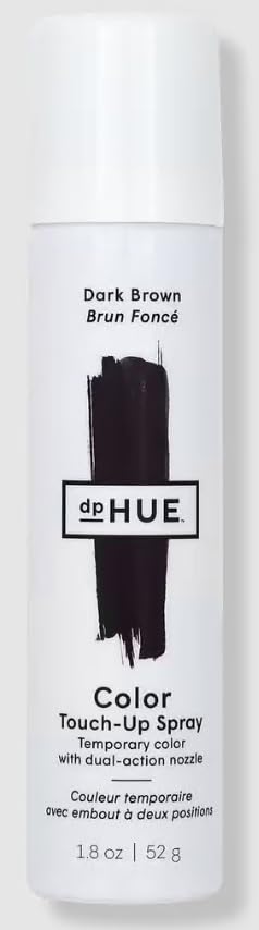 Foto 2 pulgar | Spray De Retoque Para Color De Cabello Dphue  Marrón Oscuro  50 Ml  Vegano - Venta Internacional.