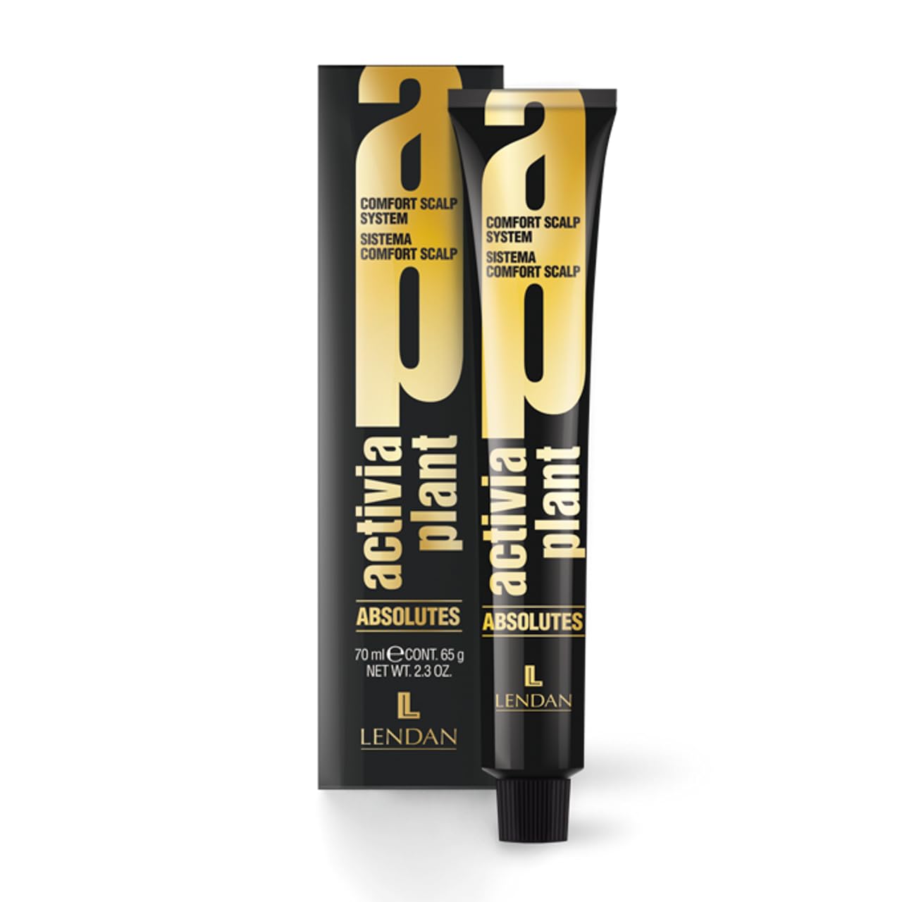 Crema Para Teñir El Cabello Lendan Activia Plant Absolutes  60 Ml  6/10  Rubio Ceniza Oscuro - Venta Internacional.