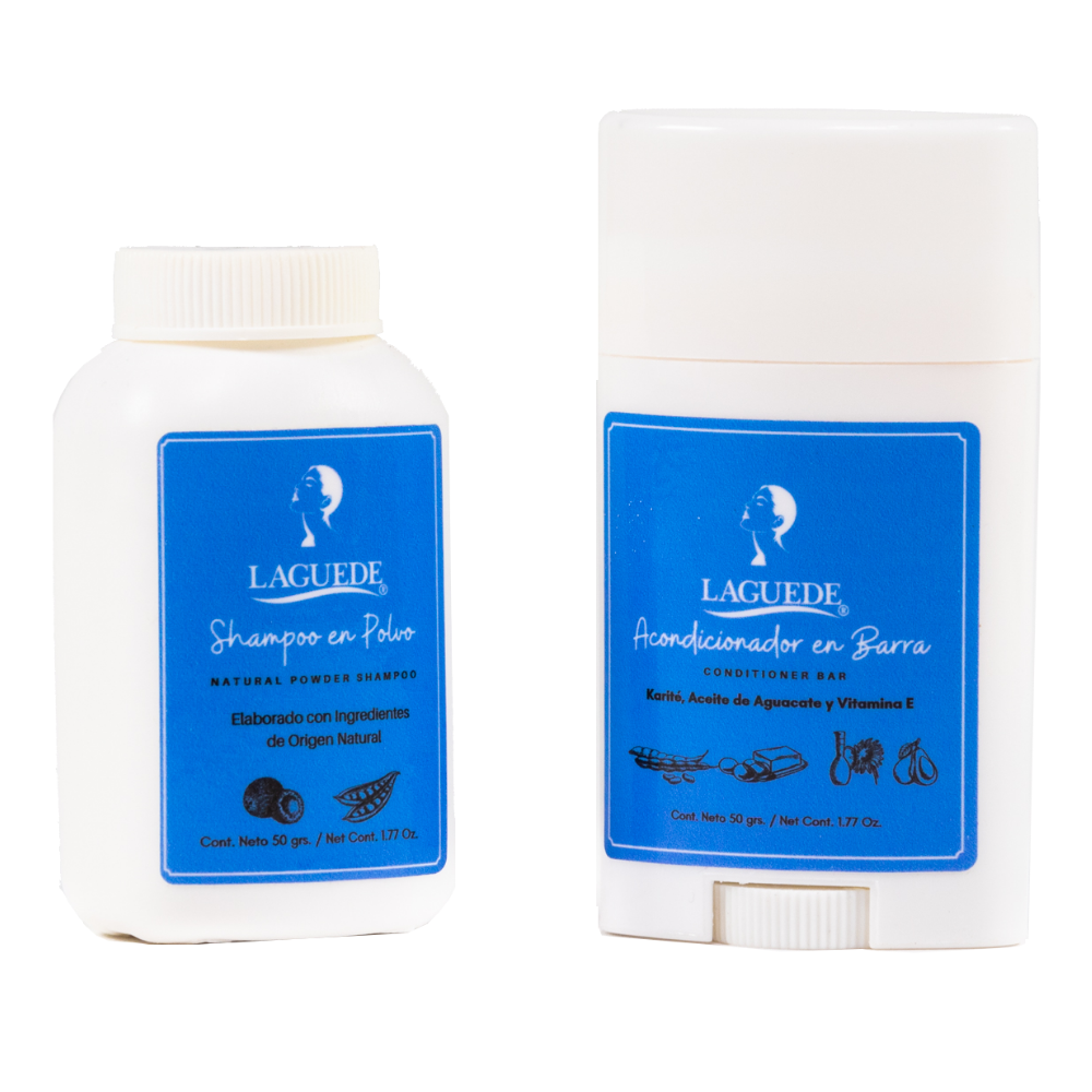 Shampoo y Acondicionador Natural Laguede