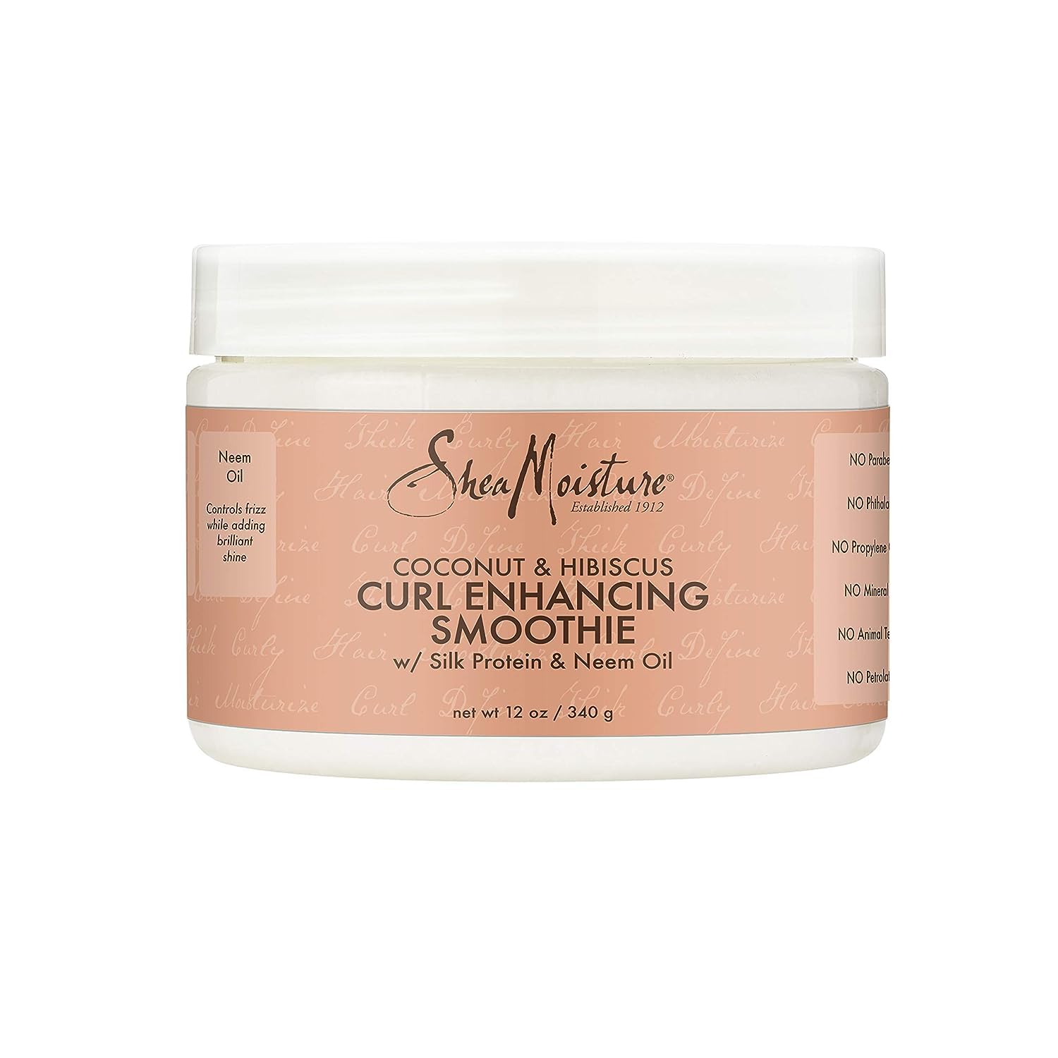 Foto 2 pulgar | Venta Internacional- Crema Realzadora De Rizos Sheamoisture Coconut Hibiscus 355 Ml