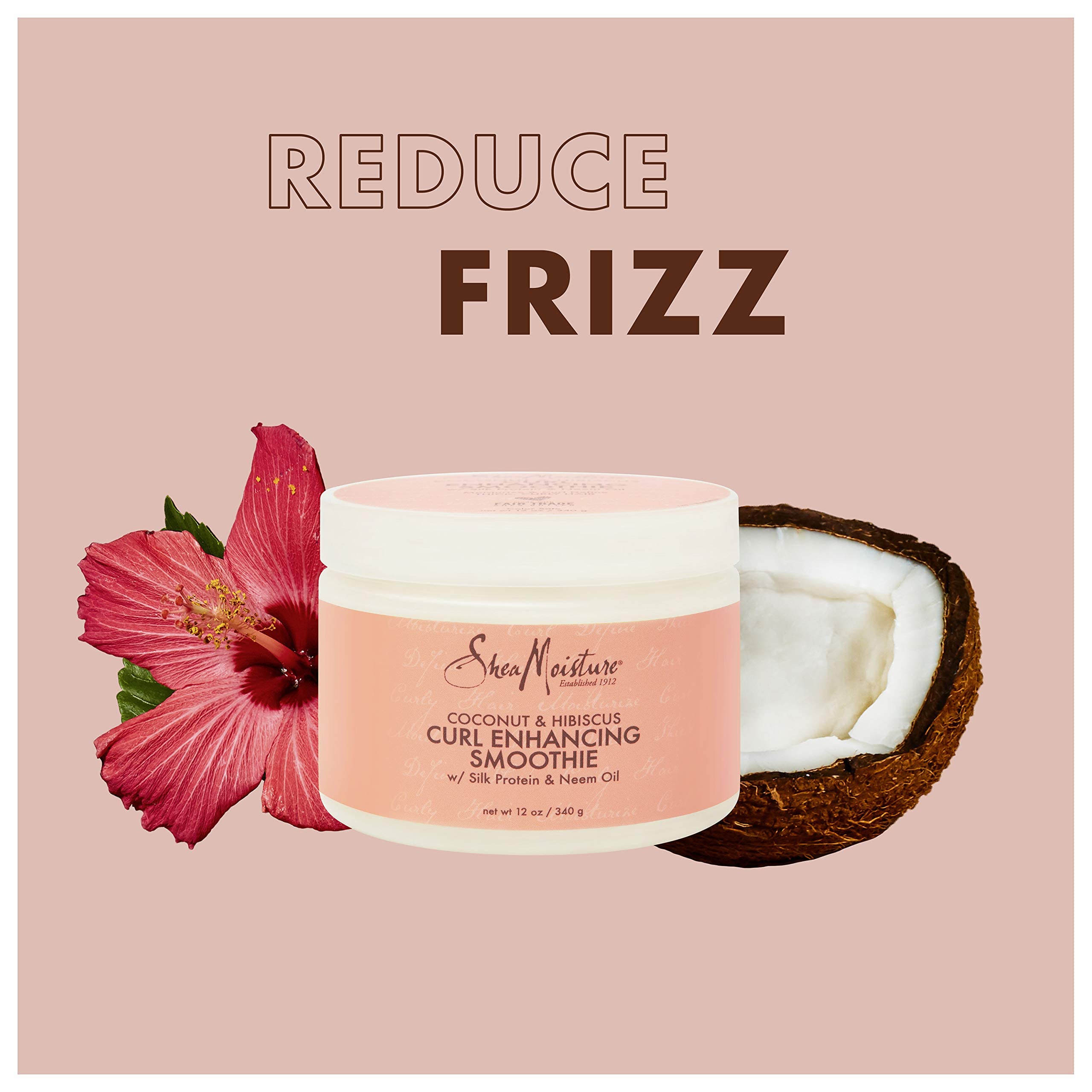 Foto 5 pulgar | Venta Internacional- Crema Realzadora De Rizos Sheamoisture Coconut Hibiscus 355 Ml