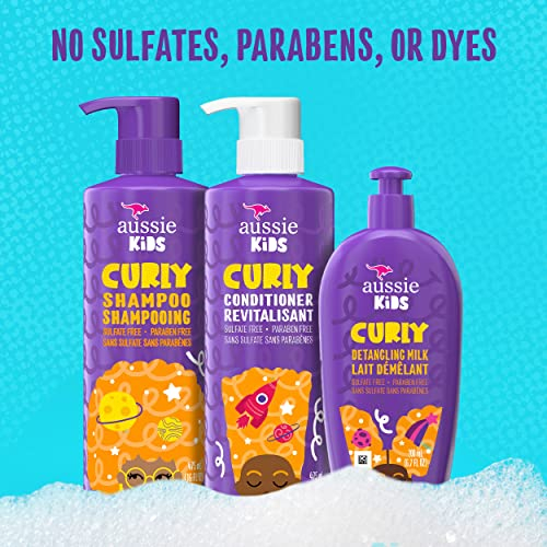 Foto 3 pulgar | Venta Internacional - Shampoo Aussie Kids Curly Hair con Acondicionador y Desenredante