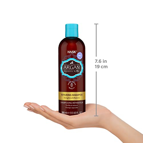 Foto 6 pulgar | Venta Internacional - Set De Champú Y Acondicionador Hask Argan Oil Repair 355 Ml