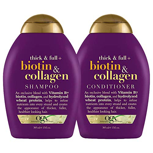 Venta Internacional - Champú Acondicionador Ogx Biotin Collagen, 390 Ml, De Espesor Completo