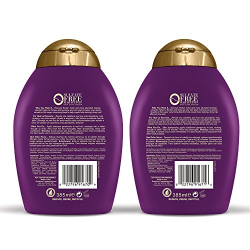 Foto 3 pulgar | Venta Internacional - Champú Acondicionador Ogx Biotin Collagen, 390 Ml, De Espesor Completo