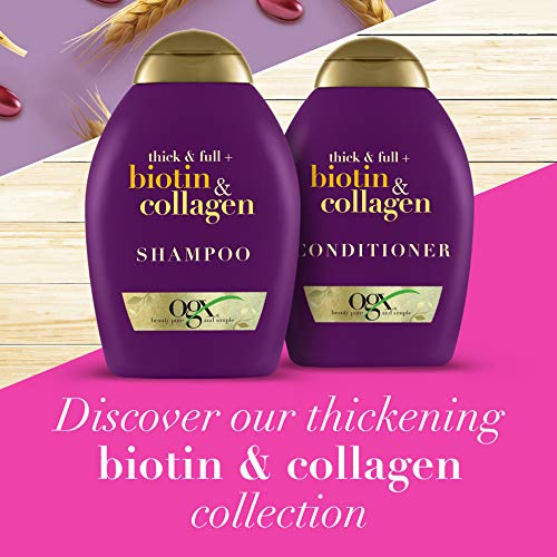 Foto 8 pulgar | Venta Internacional - Champú Acondicionador Ogx Biotin Collagen, 390 Ml, De Espesor Completo