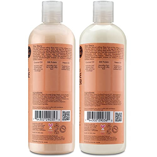 Foto 3 pulgar | Set Para El Cuidado Del Cabello Sheamoisture Coconut & Hibiscus Curl & Shine - Venta Internacional.