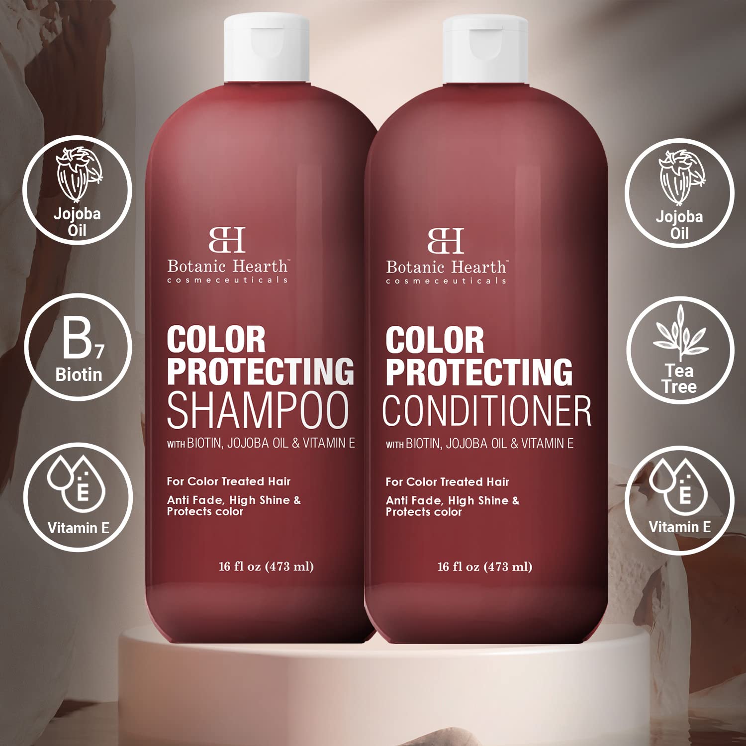 Foto 4 pulgar | Set De Champú Y Acondicionador Botanic Hearth Color Protect - Venta Internacional.