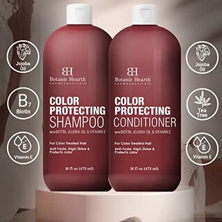 Foto 4 | Set De Champú Y Acondicionador Botanic Hearth Color Protect - Venta Internacional.