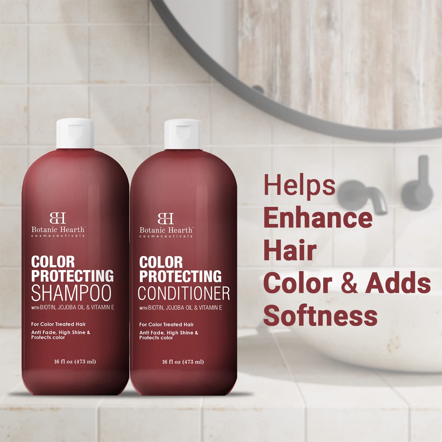 Foto 5 | Set De Champú Y Acondicionador Botanic Hearth Color Protect - Venta Internacional.