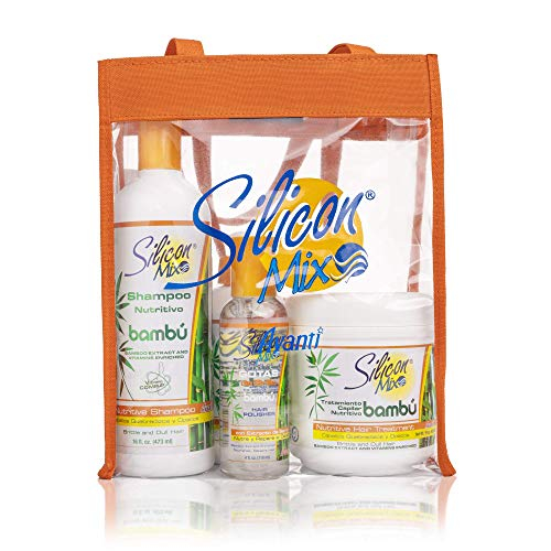 Foto 3 pulgar | Set De Cuidado Del Cabello Avanti Silicon Mix Bambu Shampoo, Tratamiento, L - Venta Internacional.