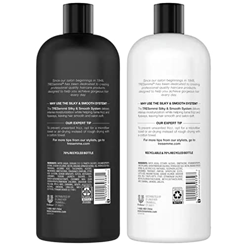 Foto 3 pulgar | Champú Y Acondicionador Tresemmé Silky & Smooth Con Aceite De Argán - Venta Internacional.