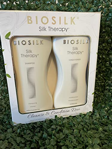Foto 2 pulgar | Set De Champú Y Acondicionador Biosilk Silk Therapy 1l - Venta Internacional.