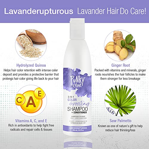 Foto 7 pulgar | Champú y Acondicionador Punky Lavenderapturous Color - Venta Internacional