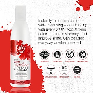 Foto 2 | Champú Color Punky Redilicious 3 en 1 con Manteca de Karité 250 ml - Venta Internacional