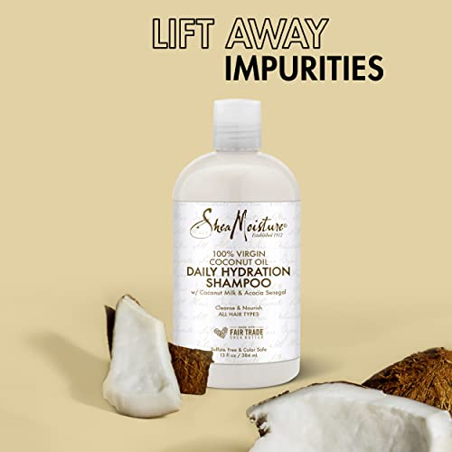 Foto 5 pulgar | Set de Champú y Acondicionador Sheamoisture Coconut Oil 100% - Venta Internacional