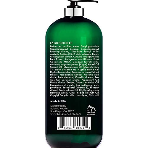 Foto 4 pulgar | Shampoo y Acondicionador Botanic Hearth Peppermint Oil - Venta Internacional