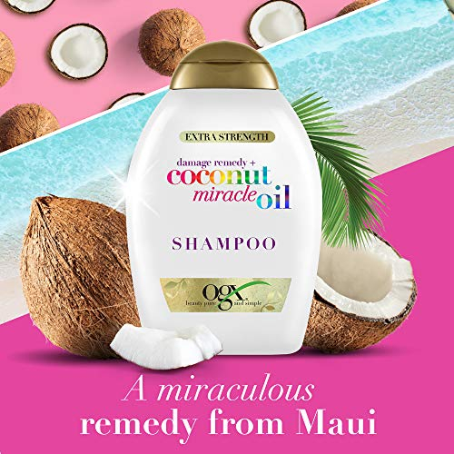 Foto 4 pulgar | Ogx Extra Strength Damage Remedy + Coconut Miracle Oil Shampoo & Conditioner Set, 13 Onzas - Venta Internacional.