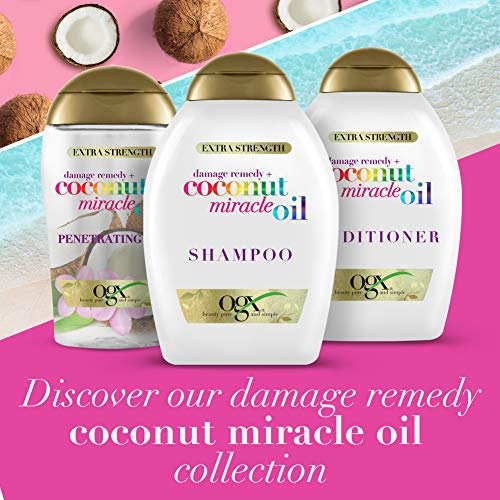 Foto 8 pulgar | Ogx Extra Strength Damage Remedy + Coconut Miracle Oil Shampoo & Conditioner Set, 13 Onzas - Venta Internacional.