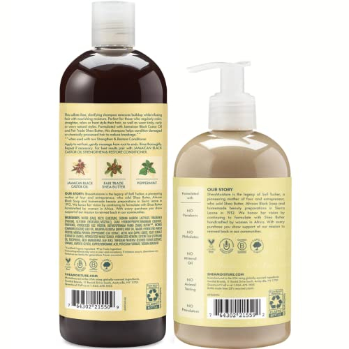 Foto 3 pulgar | Champú y Acondicionador Sheamoisture con Aceite de Coco- Venta Internacional