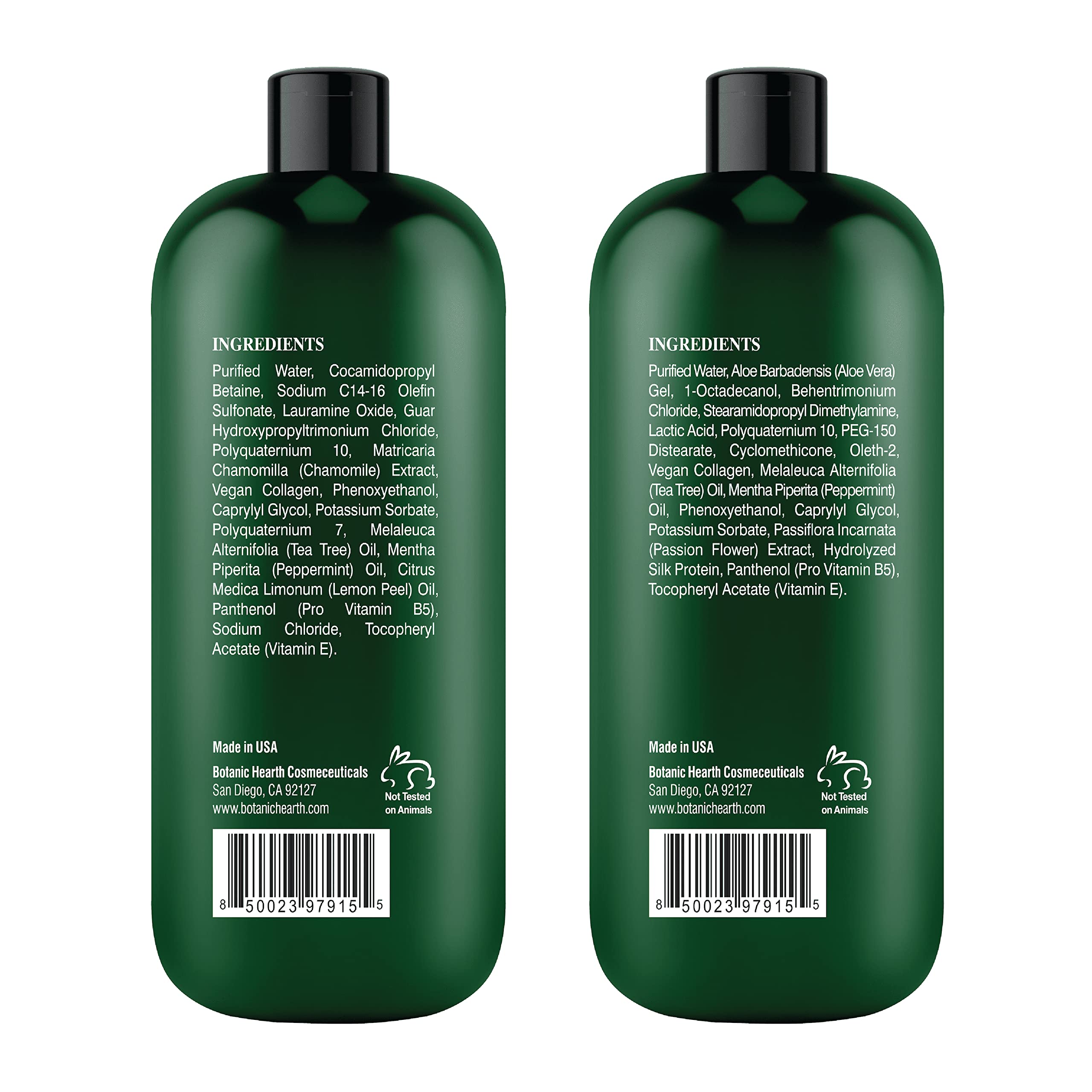 Foto 6 | Set De Champú Y Acondicionador Botanic Hearth Tea Tree - Venta Internacional.