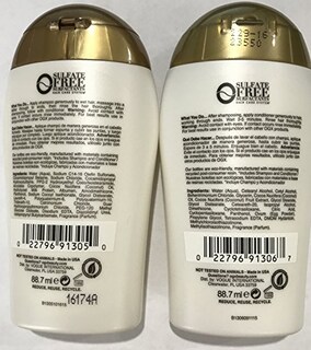 Foto 2 | Champú Y Acondicionador Ogx Coconut Milk Travel, Tamaño 90 Ml - Venta Internacional.