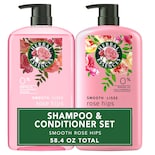 Paquete de Champú Herbal Essences Smooth Collection Vitamina E 400 ml - Venta Internacional