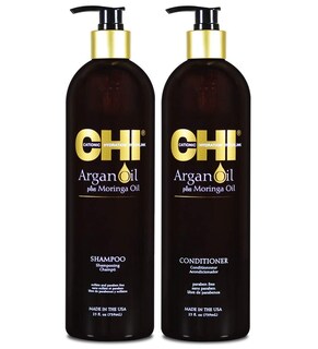 Foto 1 | Set De Champú Y Acondicionador Chi Con Aceite De Argán Y Aceite De Moringa 750 Ml - Venta Internacional.