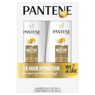 Foto 1 | Champú Duo Set Pantene Daily Moisture Renewal 375 ml y Acondicionador 350 ml - Venta Internacional