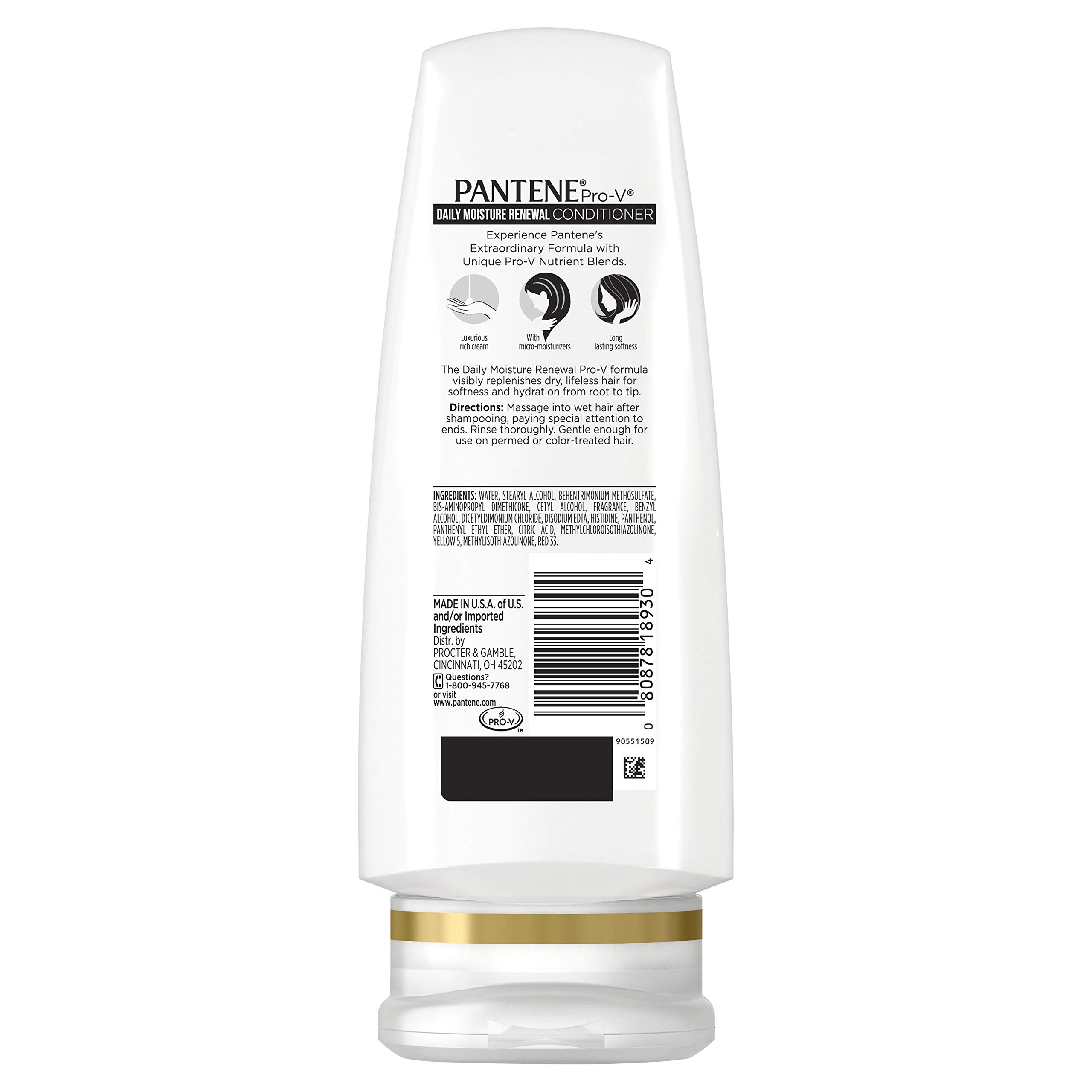Foto 3 pulgar | Champú Duo Set Pantene Daily Moisture Renewal 375 ml y Acondicionador 350 ml - Venta Internacional