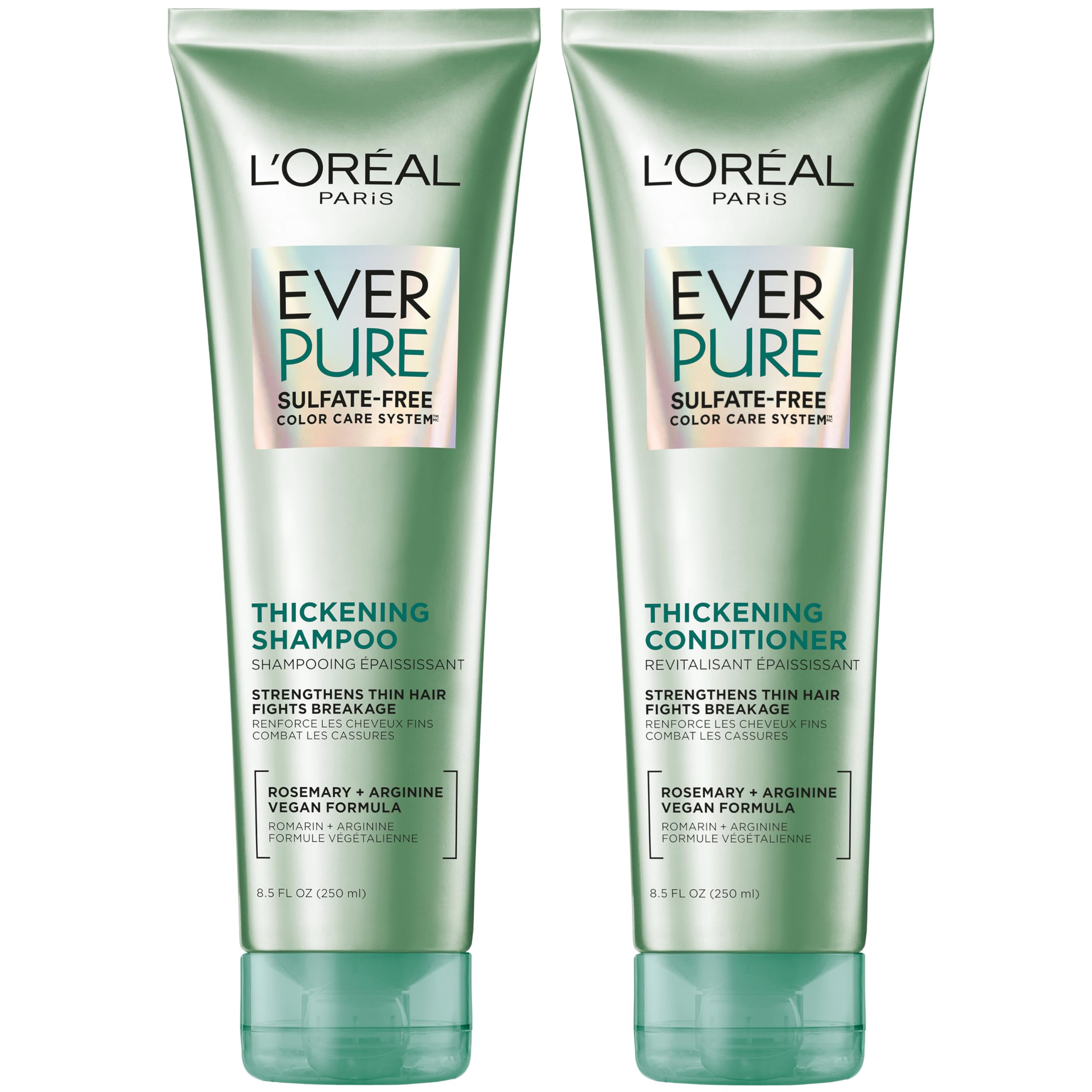 Foto 2 pulgar | Kit de Cuidado Capilar L'oréal Paris Everpure Thickening Shampoo + Acondicionador - Venta Internacional