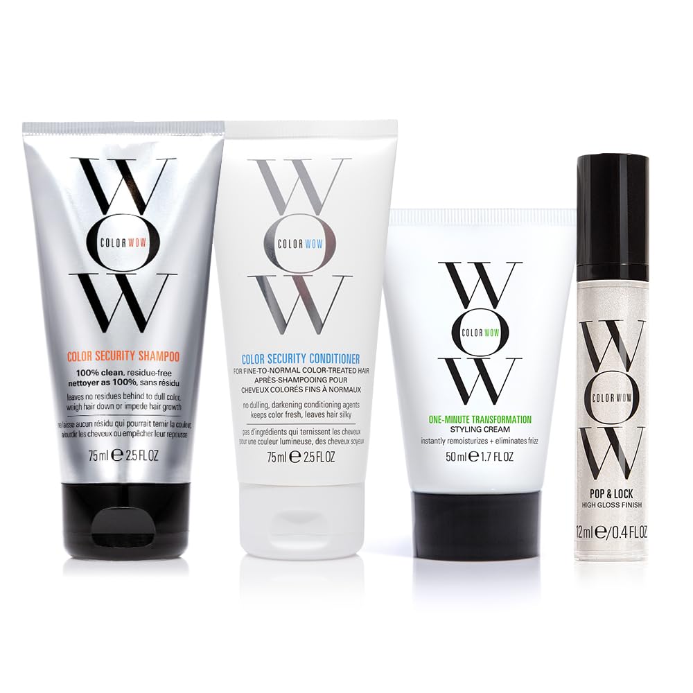 Foto 2 pulgar | Kit de Viaje Color Wow para Correcciones Rápidas del Encrespamiento - Champú/Acondicionador y Más